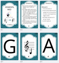 Indlæs billede til gallerivisning VENDESPIL (G-nøgle)