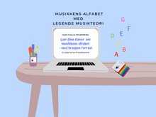 Indlæs billede til gallerivisning Online Musikkens alfabet & Noder og pauser