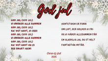 Indlæs billede til gallerivisning GOD JUL
